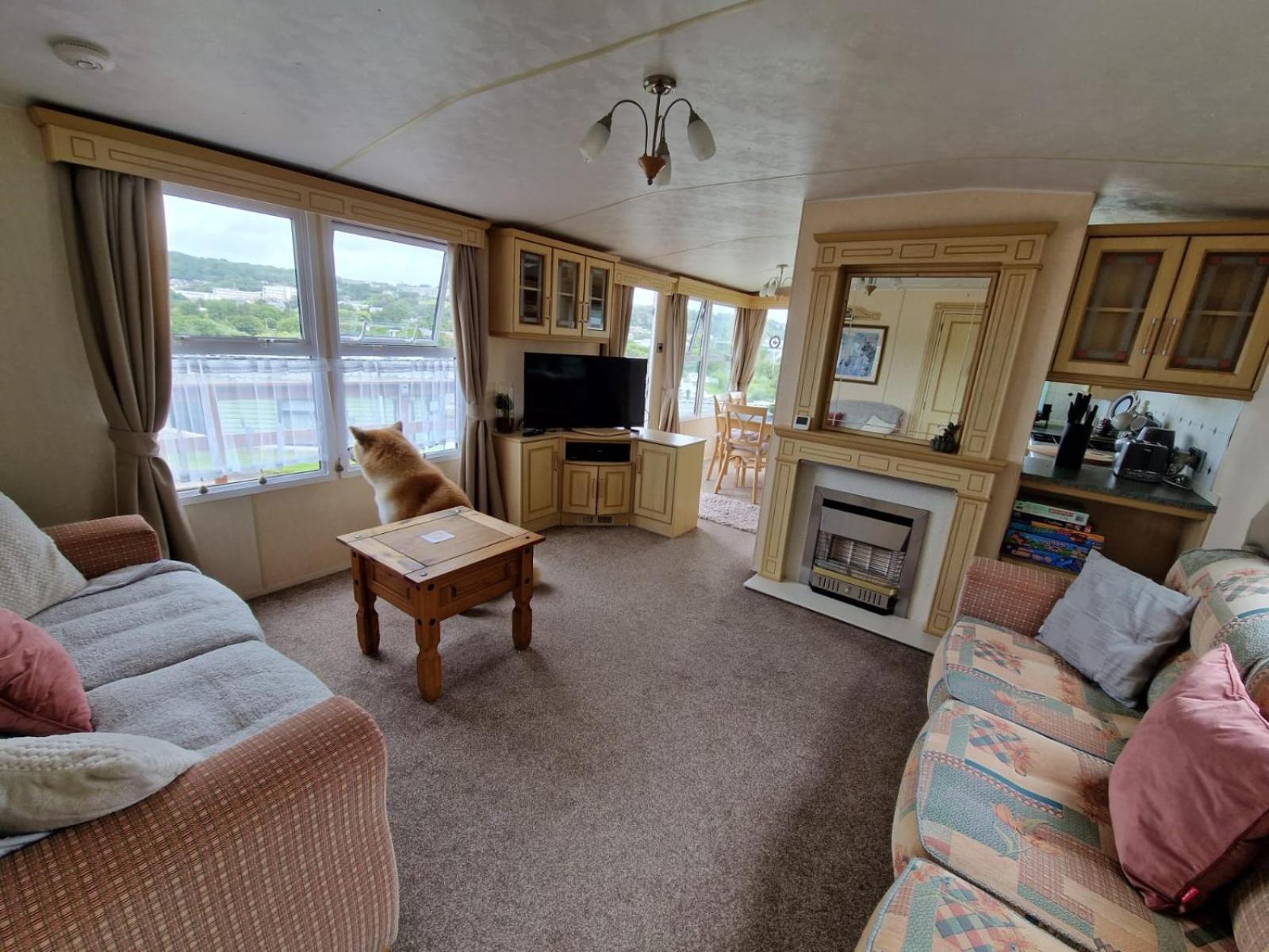 Haven On The Hill 2 Bed Caravan With Town Views Of Aberystwyth F7 Exterior foto
