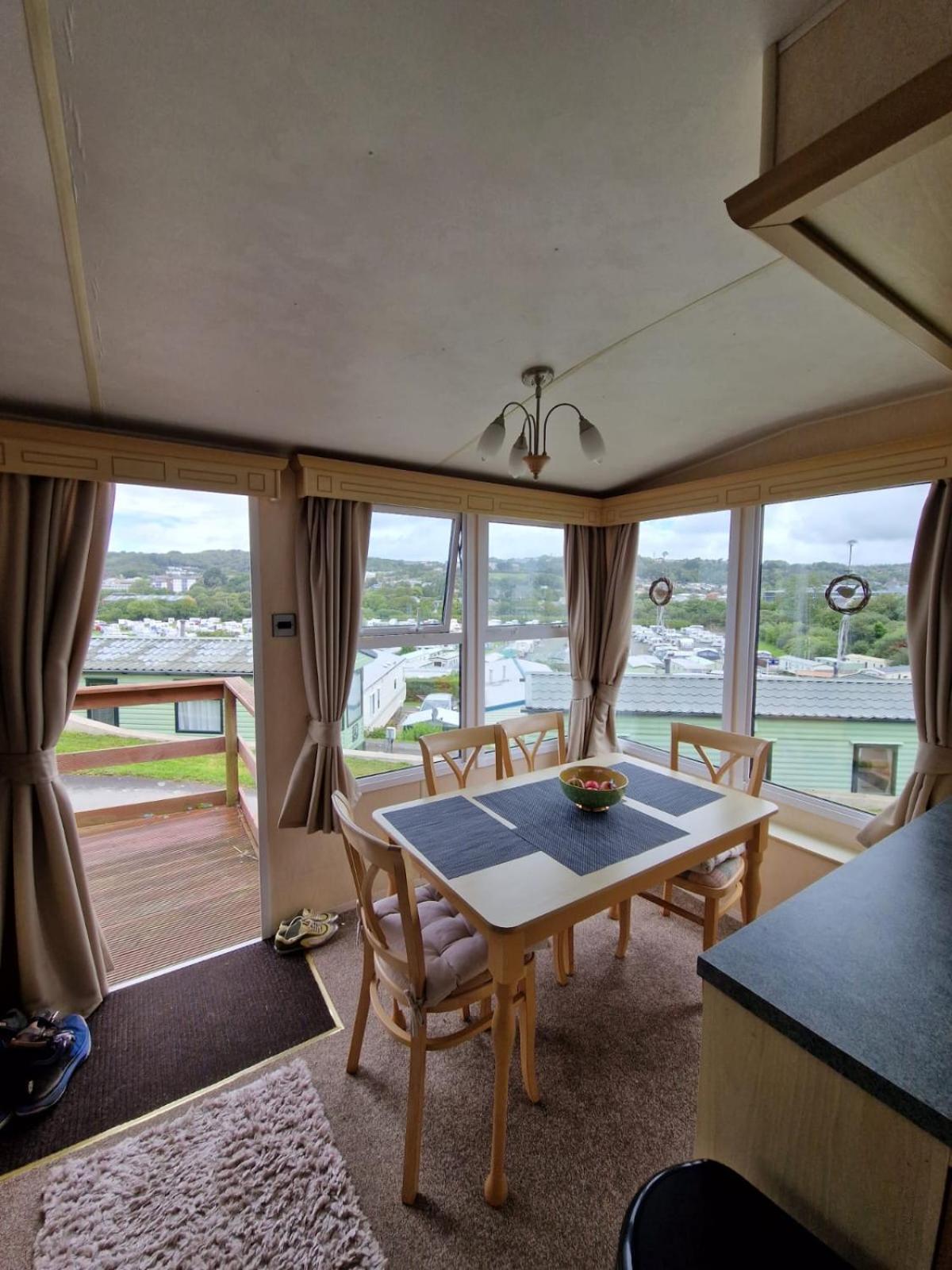 Haven On The Hill 2 Bed Caravan With Town Views Of Aberystwyth F7 Exterior foto